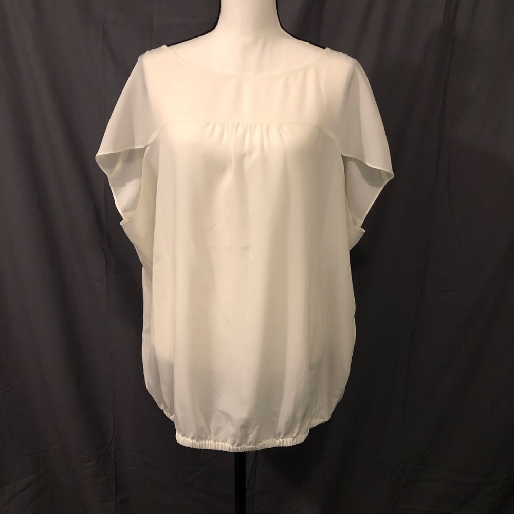 EUC LOFT Short Sleeve Dolman Top